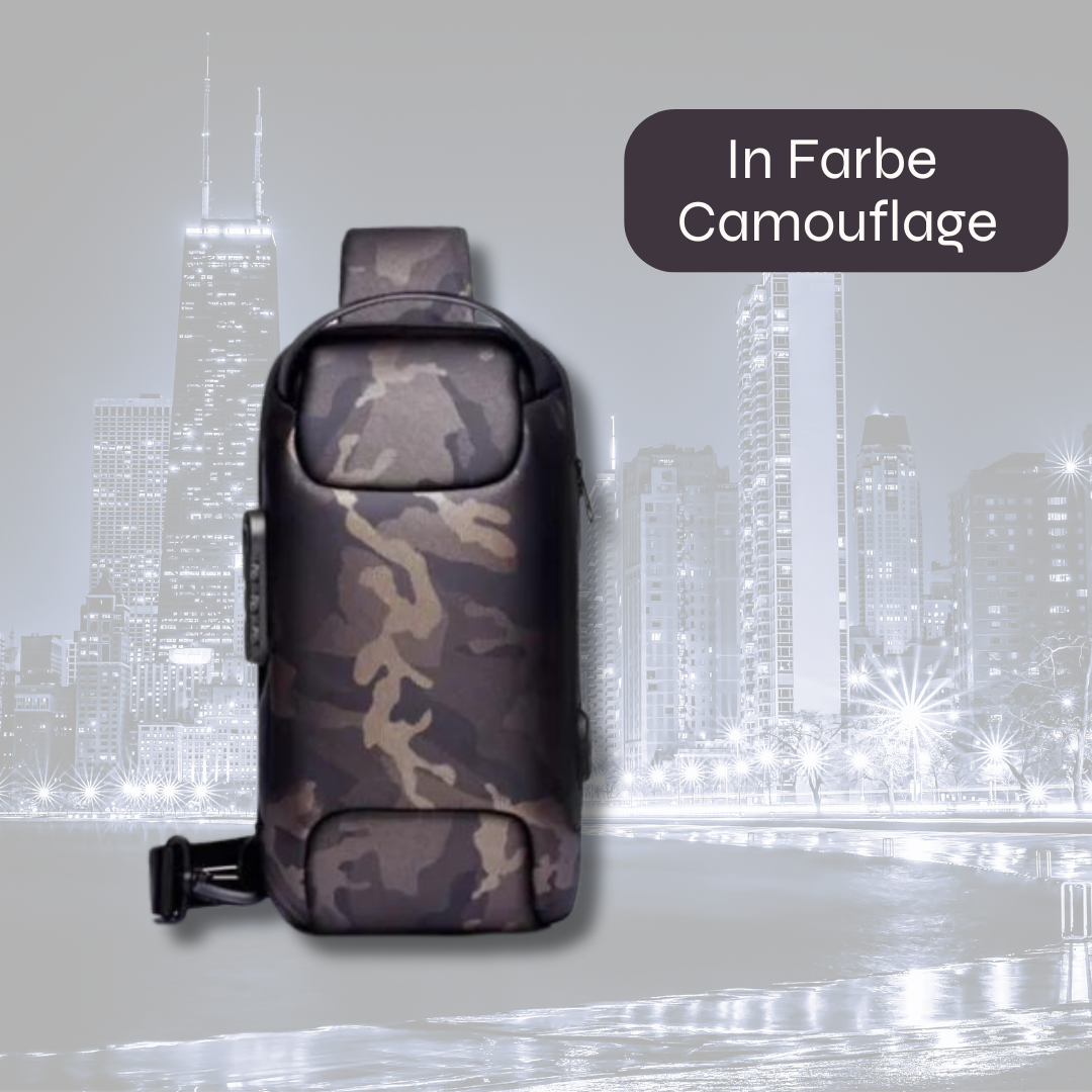 CityMove™ - Männertasche Crossbody mit USB und Anti-Diebstahl