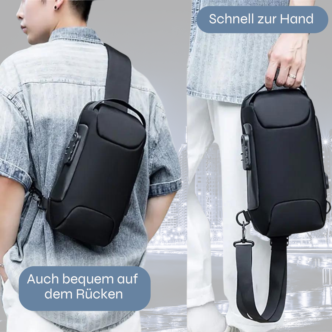 CityMove™ - Männertasche Crossbody mit USB und Anti-Diebstahl