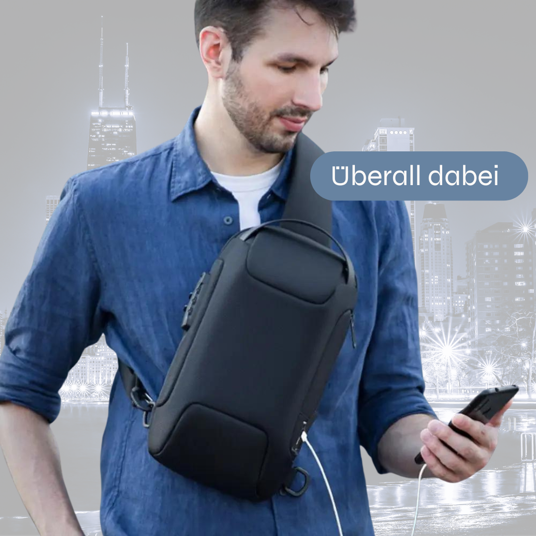 CityMove™ - Männertasche Crossbody mit USB und Anti-Diebstahl