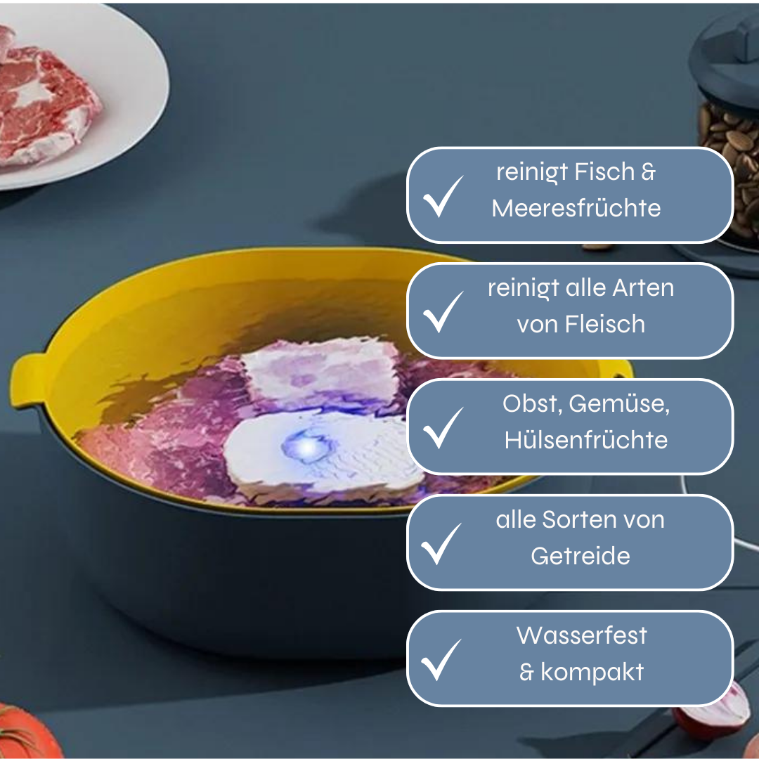 FreshWave™ - Ultrasonic Lebensmittel Reiniger