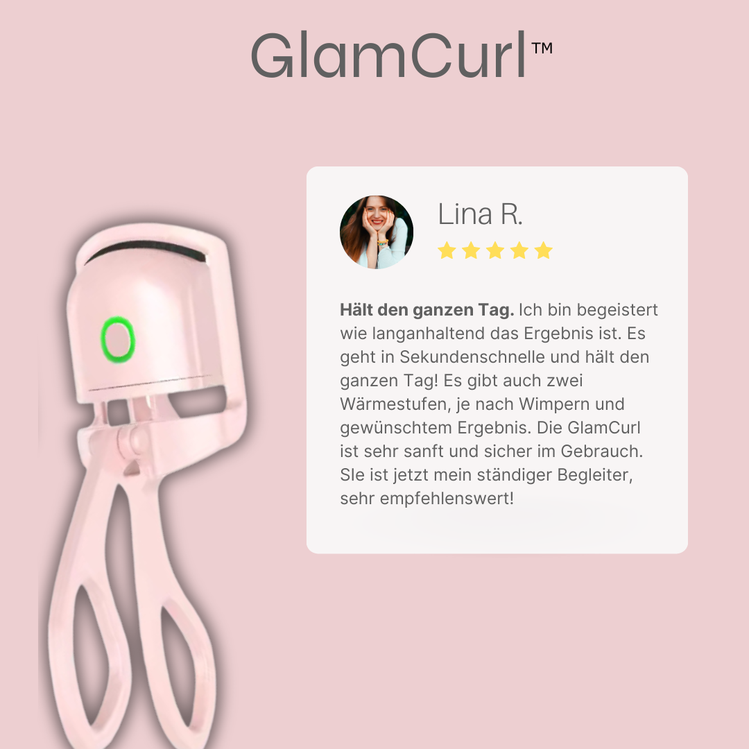 GlamCurl™ - Perfekt Geformte Wimpern!