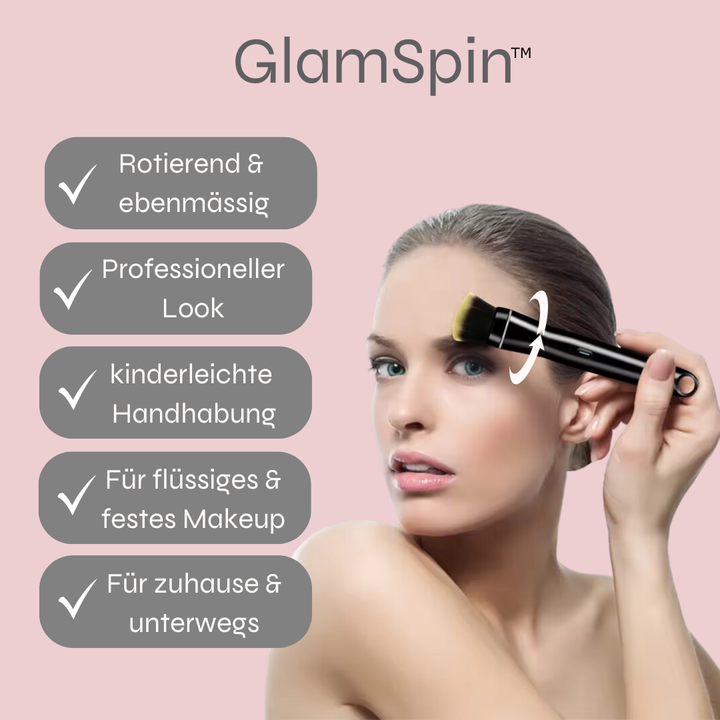 GlamSpin™ - Automatische Rotierende Makeup Bürste