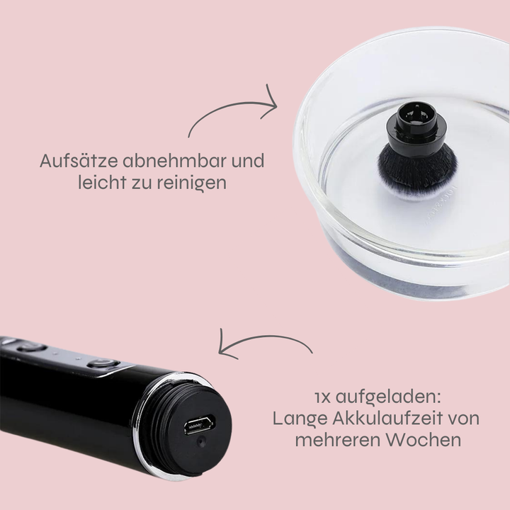 GlamSpin™ - Automatische Rotierende Makeup Bürste