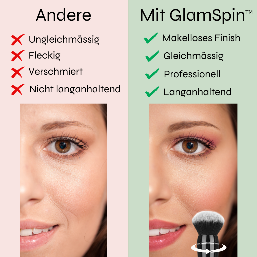 GlamSpin™ - Automatische Rotierende Makeup Bürste